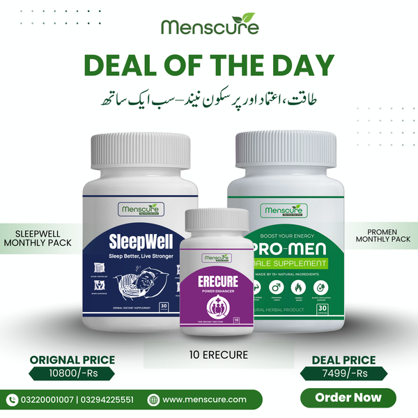 Deal of The Day | ProMens + EreCure + SleepWell
